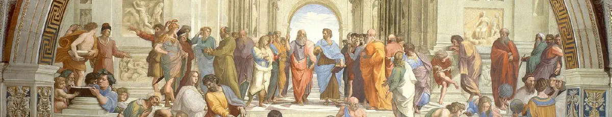 Italian: Scuola di Atene The School of Athens title QS:P1476,it:"Scuola di Atene " label QS:Lit,"Scuola di Atene " label QS:Les,"La escuela de Atenas" label QS:Lis,"Skólinn í Aþenu" label QS:Lms,"Sekolah Athens" label QS:Lbg,"Атинската школа" label QS:Lro,"Școala din Atena" label QS:Lzh-hk,"雅典學院" label QS:Lsk,"Aténska škola" label QS:Loc,"Escòla d'Atèna" label QS:Lzh-hant,"雅典學院" label QS:Lzh-cn,"雅典学院" label QS:Lko,"아테네 학당" label QS:Leo,"La Lernejo de Ateno" label QS:Lcs,"Athénská škola" label QS:Lbs,"Atinska škola" label QS:Lbn,"স্কুওলা দি আতেনে" label QS:Lfr,"L'École d'Athènes" label QS:Ljv,"Sekolah Aténa" label QS:Lhr,"Atenska škola" label QS:Lvi,"Trường Athena" label QS:Llv,"Atēnu skola" label QS:Lsr,"Атинска школа" label QS:Lzh-sg,"雅典学院" label QS:Lnb,"Skolen i Athen" label QS:Laz,"Afina məktəbi" label QS:Lckb,"قوتابخانەی ئەتینا" label QS:Len,"The School of Athens" label QS:Lar,"مدرسة أثينا" label QS:Lhu,"Az athéni iskola" label QS:Leu,"Atenasko Eskola" label QS:Lru,"Афинская школа" label QS:Lcy,"Ysgol Athen" label QS:Lsq,"Shkolla e Athinës" label QS:Lfa,"مکتب آتن" label QS:Lzh,"雅典學院" label QS:Lda,"Skolen i Athen" label QS:Lka,"ათენის სკოლა" label QS:Lja,"アテナイの学堂" label QS:Lia,"Le Schola de Athenas" label QS:Larz,"مدرسة اثينا (لوحه)" label QS:Lhe,"אסכולת אתונה" label QS:Lla,"Schola Atheniensis" label QS:Lfi,"Ateenan koulu" label QS:Lhyw,"Աթենքի դպրոց" label QS:Lta,"ஏதென்சு கல்விக்கூடம்" label QS:Let,"Ateena kool" label QS:Lsr-el,"Atinska škola" label QS:Lel,"Η Σχολή των Αθηνών" label QS:Luk,"Афінська школа" label QS:Ltr,"Atina Okulu" label QS:Lhy,"Աթենքի դպրոց" label QS:Lpt,"Escola de Atenas" label QS:Lmt,"L-Iskola ta' Ateni" label QS:Lbe,"Афінская школа" label QS:Lsr-ec,"Атинска школа" label QS:Llt,"Atėnų mokykla" label QS:Lsl,"Atenska šola" label QS:Ltl,"Paaralan ng Atenas" label QS:Lde,"Die Schule von Athen" label QS:Lsh,"Atenska škola" label QS:Lth,"โรงเรียนแห่งเอเธนส์" label QS:Lpl,"Szkoła Ateńska" label QS:Lsv,"Skolan i Aten" label QS:Lnl,"School van Athene" label QS:Lid,"Mazhab Athena" label QS:Lmk,"Атинската школа" label QS:Lsco,"The Schuil o Athens" label QS:Lnew,"एथेन्सया ब्वनेकुथि" label QS:Lca,"L'escola d'Atenes" label QS:Lzh-hans,"雅典学院" label QS:Lzh-tw,"雅典學院" — Filosofía
