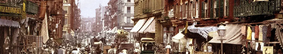 Mulberry Street, New York City — Sociología